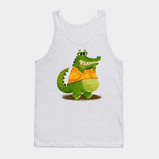 Alligator Tank Top by fadikiymik